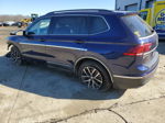 2021 Volkswagen Tiguan Se Синий vin: 3VV2B7AX9MM068325