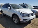 2018 Volkswagen Tiguan Se White vin: 3VV2B7AXXJM000546