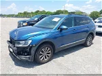 2018 Volkswagen Tiguan 2.0t Se/2.0t Sel Синий vin: 3VV2B7AXXJM007903