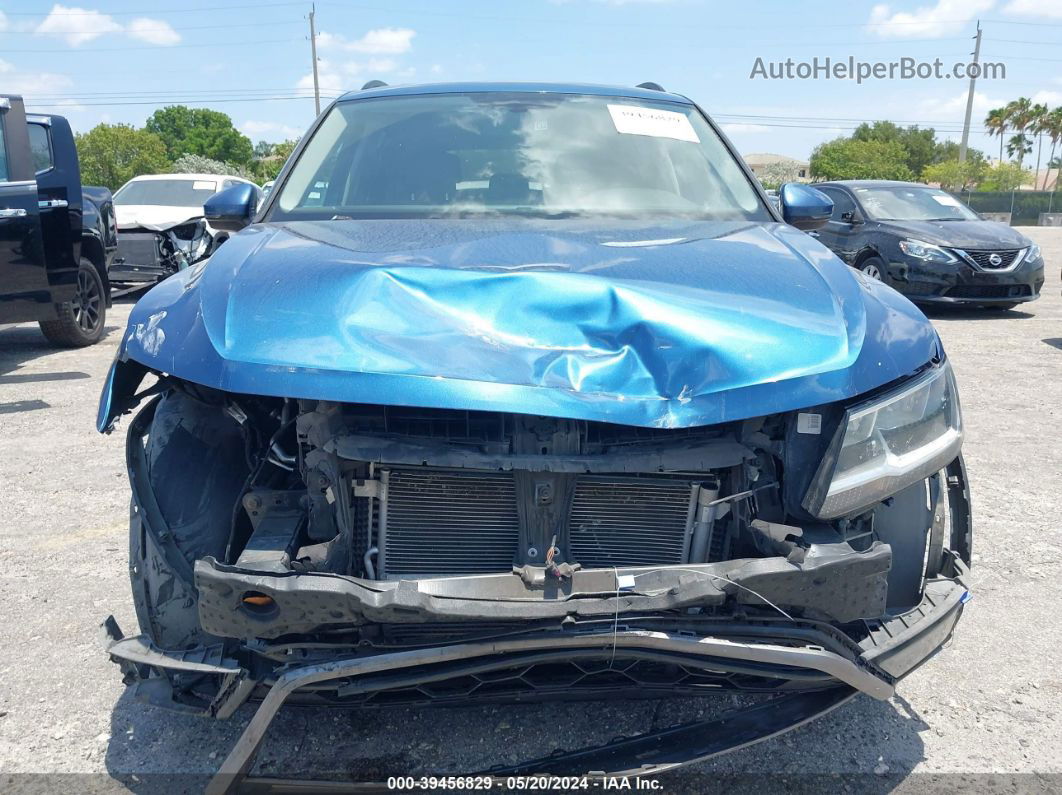 2018 Volkswagen Tiguan 2.0t Se/2.0t Sel Blue vin: 3VV2B7AXXJM007903