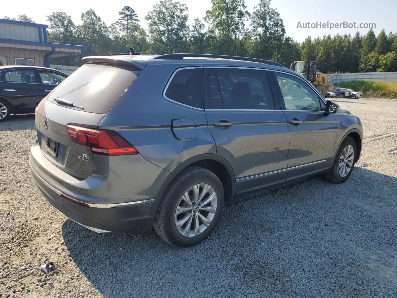 2018 Volkswagen Tiguan Se Gray vin: 3VV2B7AXXJM024779