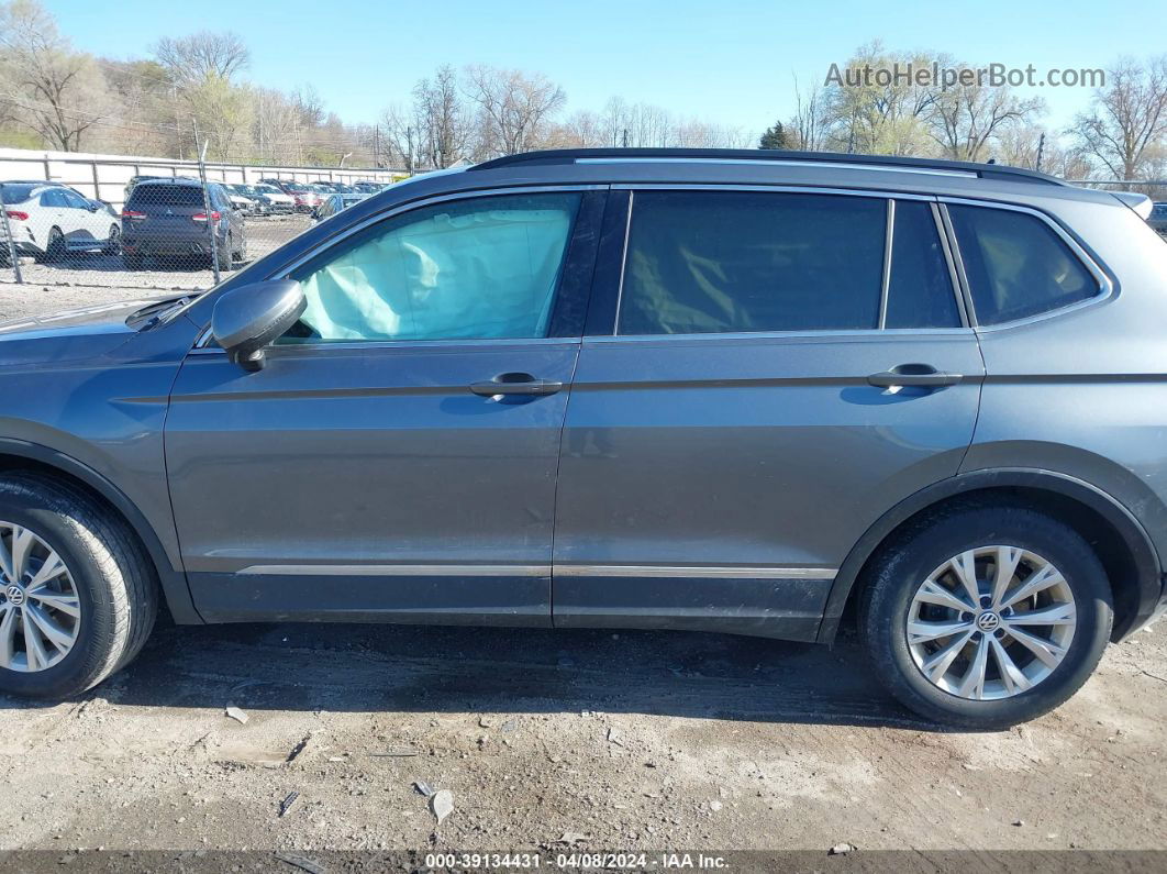 2018 Volkswagen Tiguan 2.0t Se/2.0t Sel Gray vin: 3VV2B7AXXJM042019