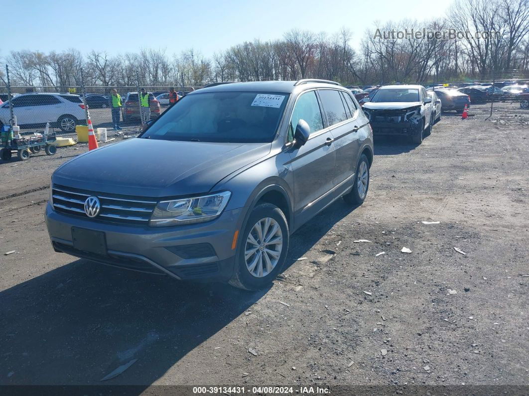 2018 Volkswagen Tiguan 2.0t Se/2.0t Sel Gray vin: 3VV2B7AXXJM042019