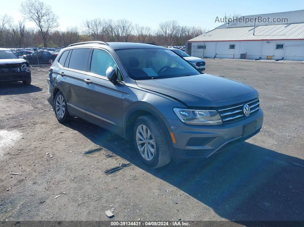 2018 Volkswagen Tiguan 2.0t Se/2.0t Sel Gray vin: 3VV2B7AXXJM042019