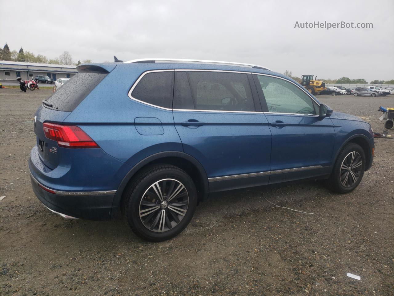 2018 Volkswagen Tiguan Se Blue vin: 3VV2B7AXXJM066501