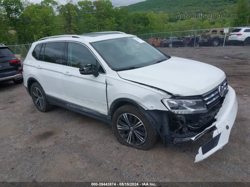 2018 Volkswagen Tiguan 2.0t Se/2.0t Sel White vin: 3VV2B7AXXJM145585