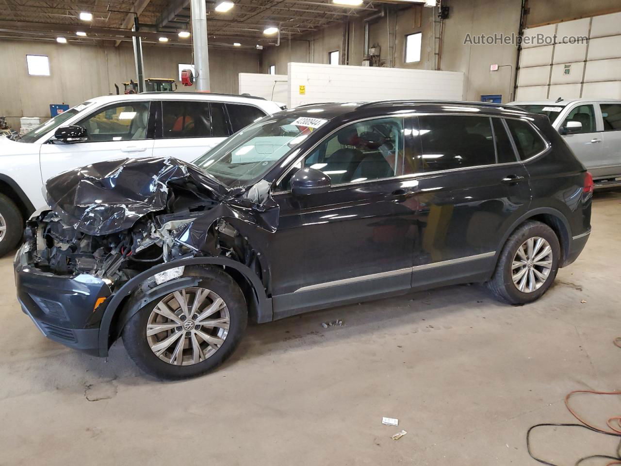 2018 Volkswagen Tiguan Se Black vin: 3VV2B7AXXJM152164