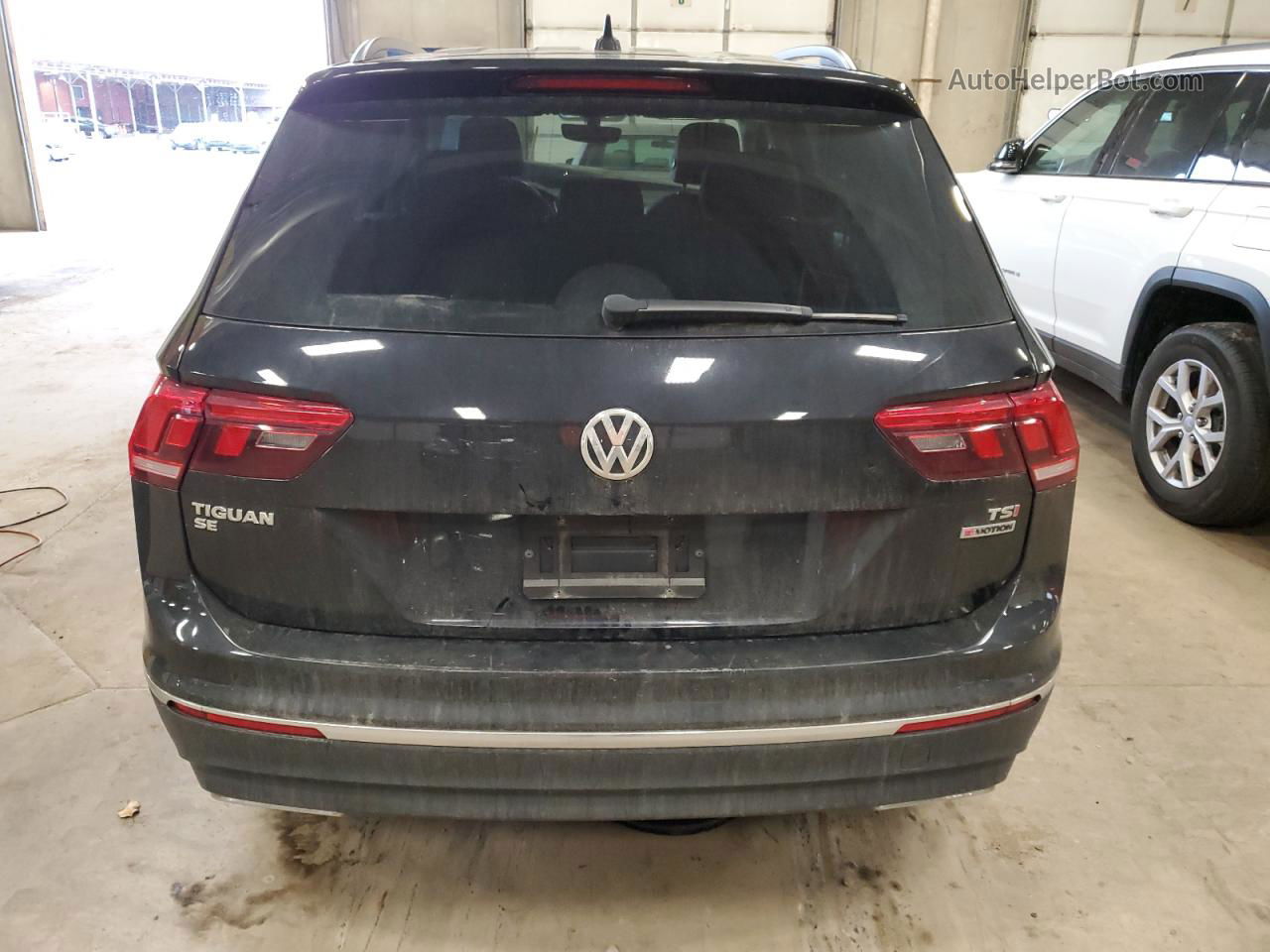 2018 Volkswagen Tiguan Se Black vin: 3VV2B7AXXJM152164