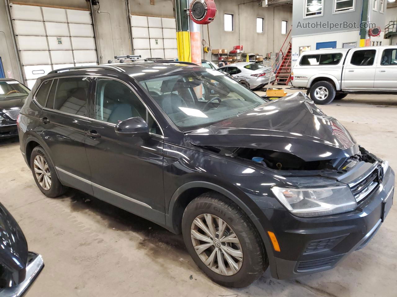 2018 Volkswagen Tiguan Se Black vin: 3VV2B7AXXJM152164