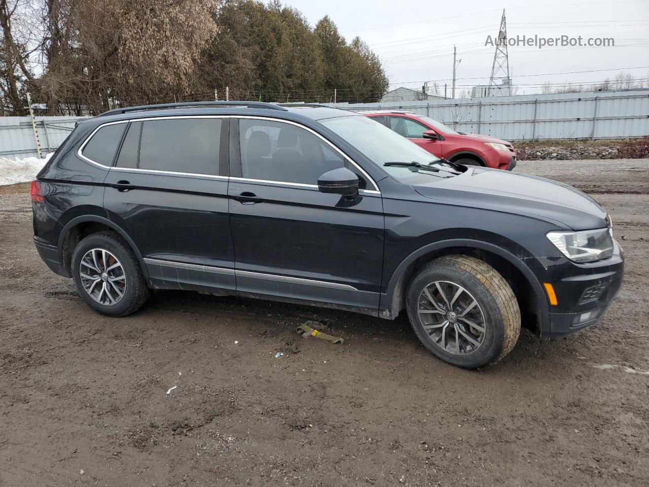 2018 Volkswagen Tiguan Se Black vin: 3VV2B7AXXJM170115