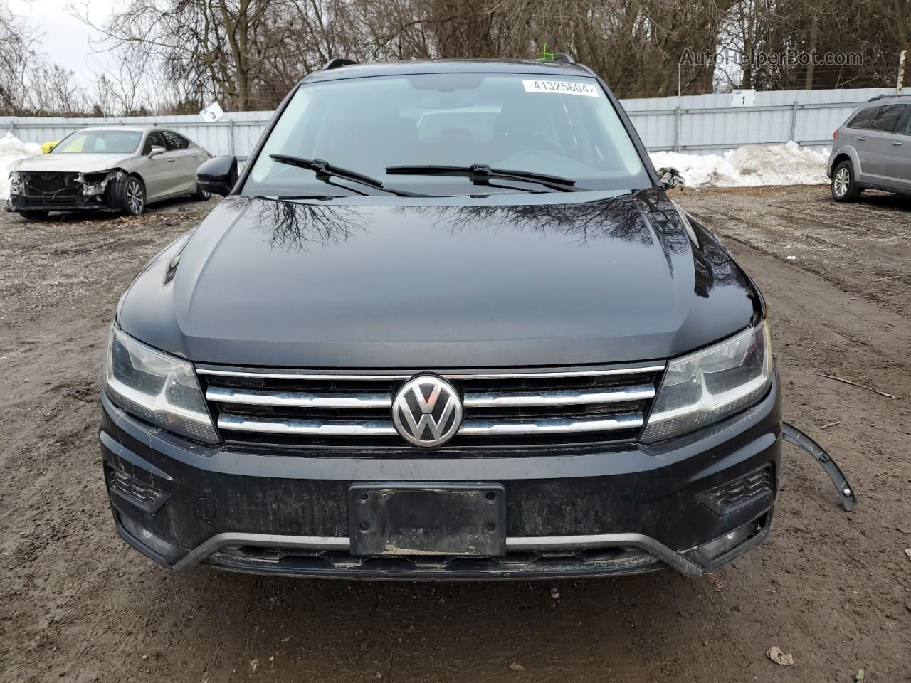 2018 Volkswagen Tiguan Se Black vin: 3VV2B7AXXJM170115