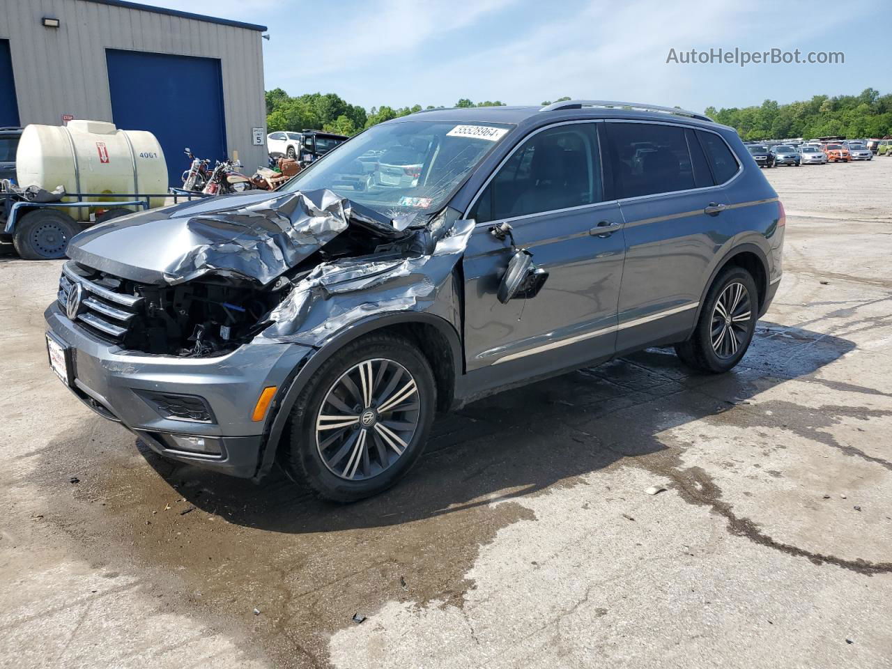 2019 Volkswagen Tiguan Se Charcoal vin: 3VV2B7AXXKM035847