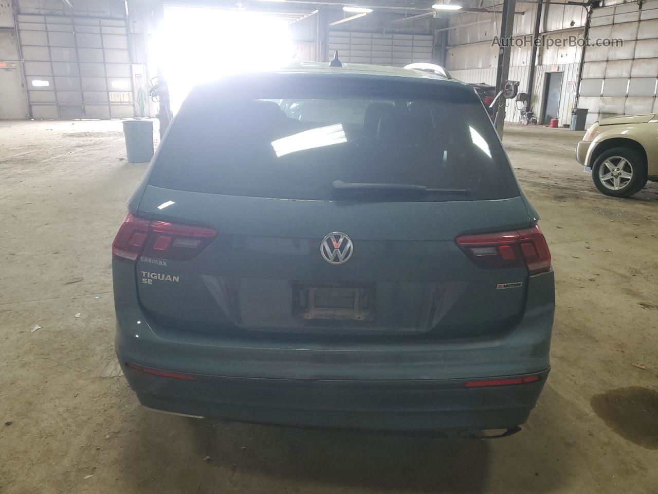 2019 Volkswagen Tiguan Se Gray vin: 3VV2B7AXXKM080142