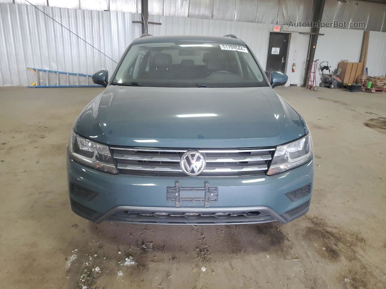 2019 Volkswagen Tiguan Se Серый vin: 3VV2B7AXXKM080142