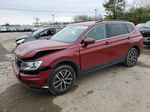 2019 Volkswagen Tiguan Se Бордовый vin: 3VV2B7AXXKM135043