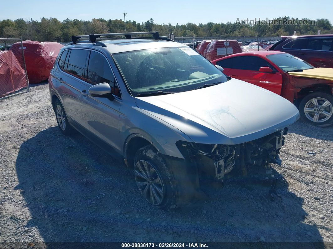 2019 Volkswagen Tiguan 2.0t Se/2.0t Sel/2.0t Sel R-line/2.0t Sel R-line Black Silver vin: 3VV2B7AXXKM146303