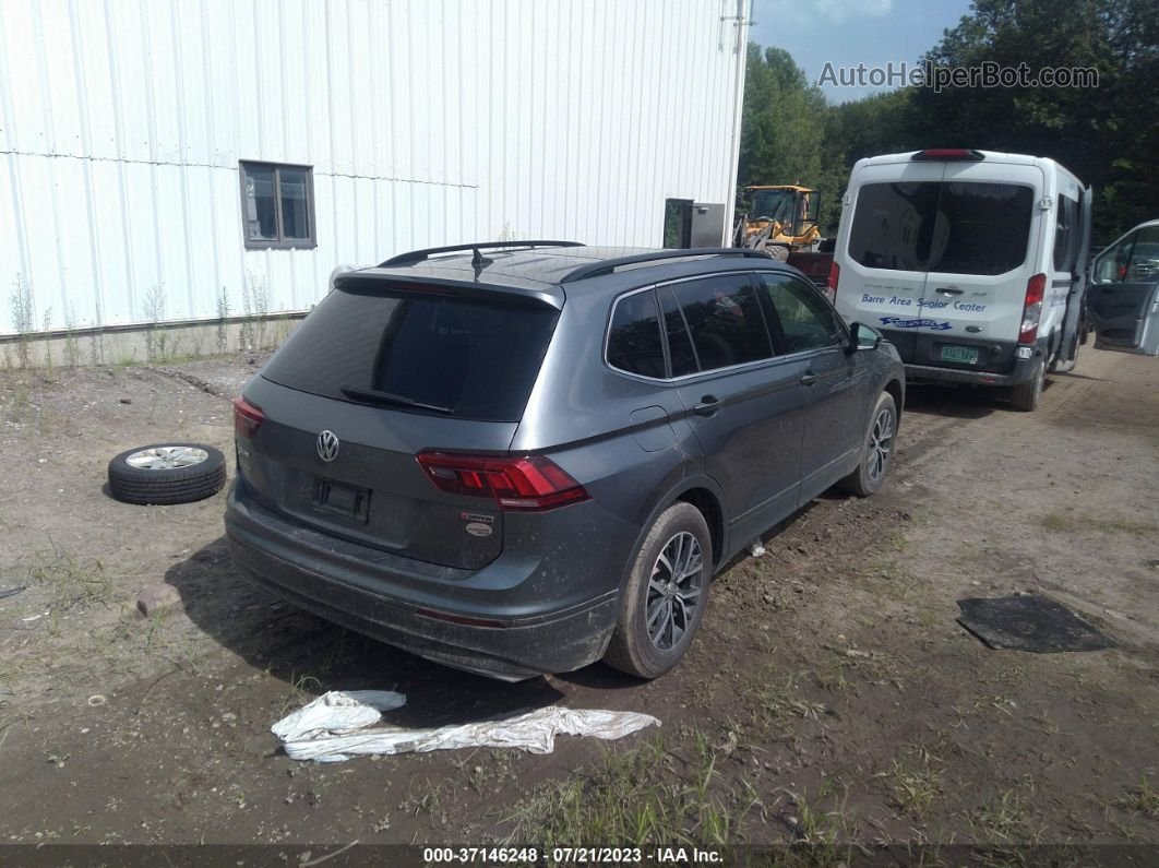2019 Volkswagen Tiguan Se/sel/sel R-line Gray vin: 3VV2B7AXXKM160413