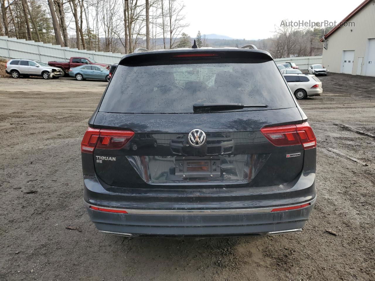 2021 Volkswagen Tiguan Se Black vin: 3VV2B7AXXMM019442