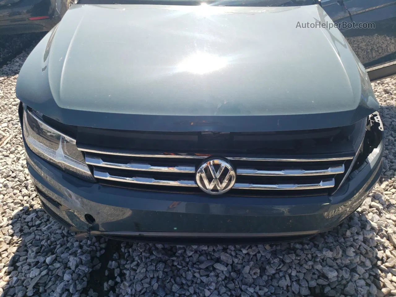 2021 Volkswagen Tiguan Se Blue vin: 3VV2B7AXXMM019991