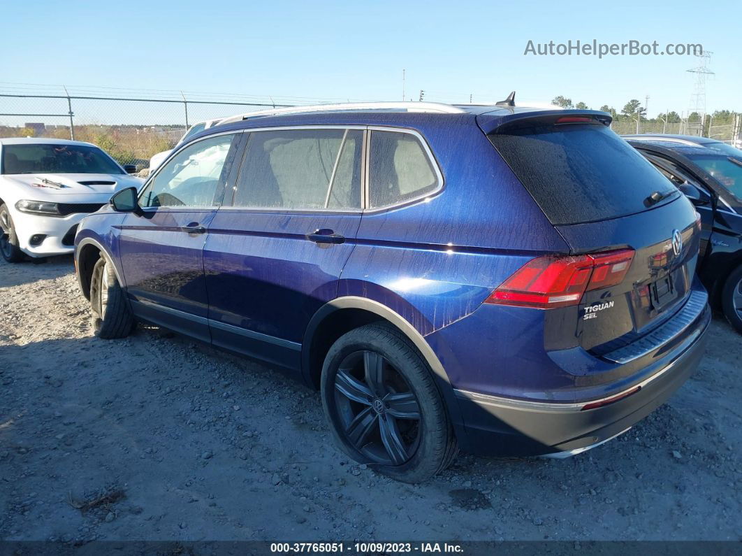 2021 Volkswagen Tiguan 2.0t Se R-line Black/2.0t Sel/2.0t Se Blue vin: 3VV2B7AXXMM036385