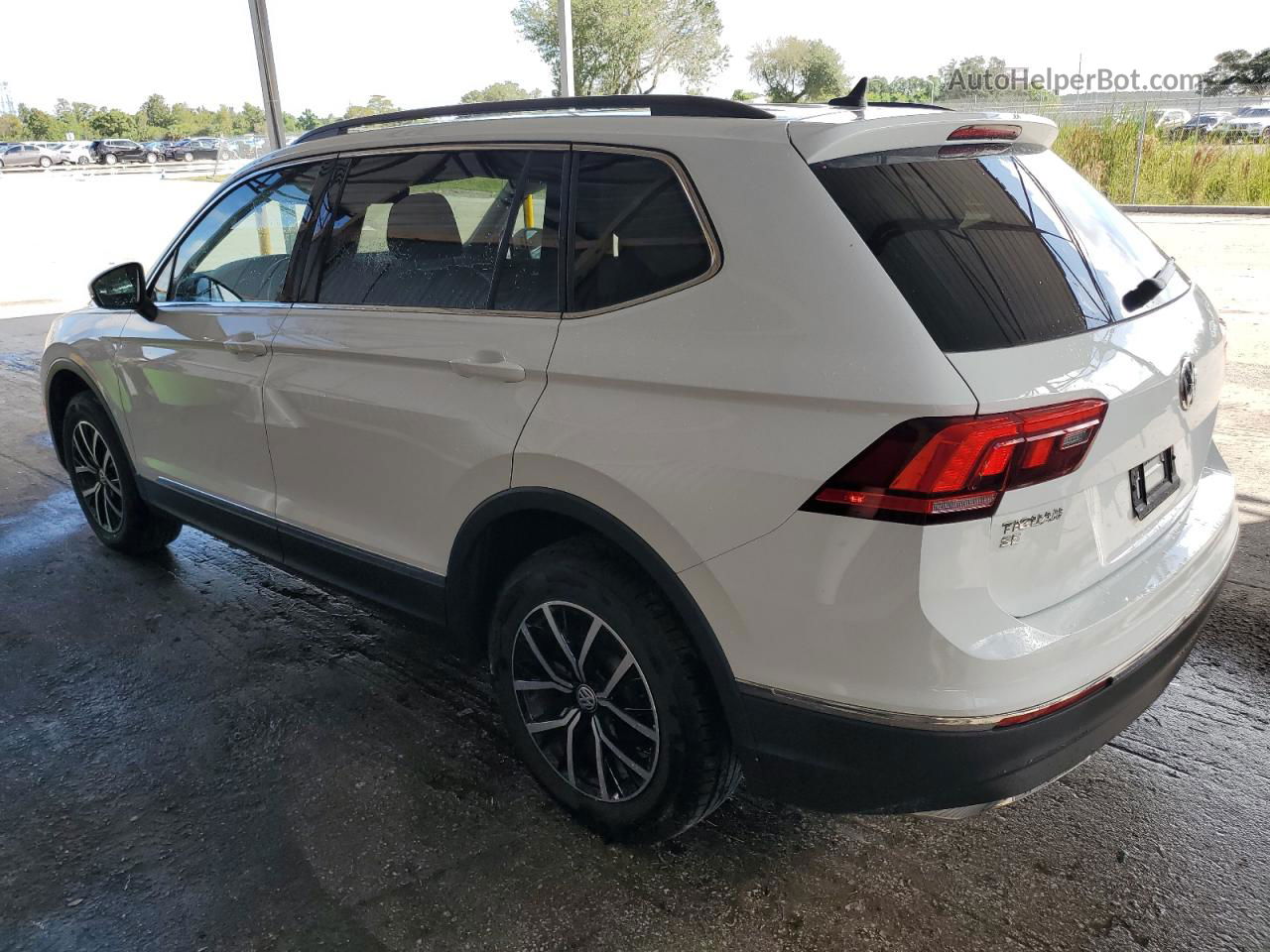 2021 Volkswagen Tiguan Se Белый vin: 3VV2B7AXXMM069595