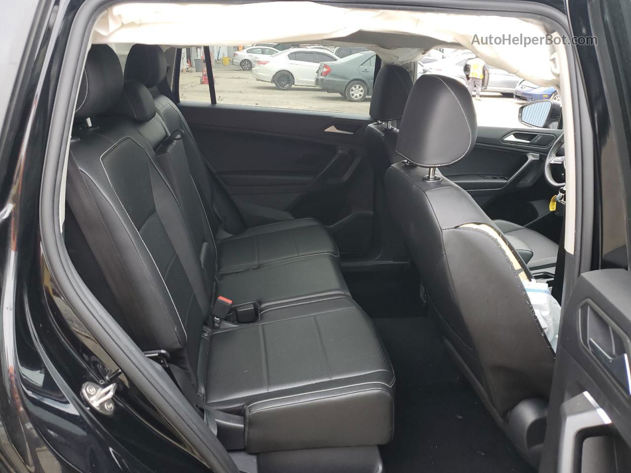 2021 Volkswagen Tiguan Se Черный vin: 3VV2B7AXXMM071685