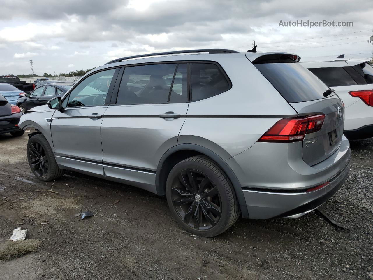 2021 Volkswagen Tiguan Se Silver vin: 3VV2B7AXXMM096568