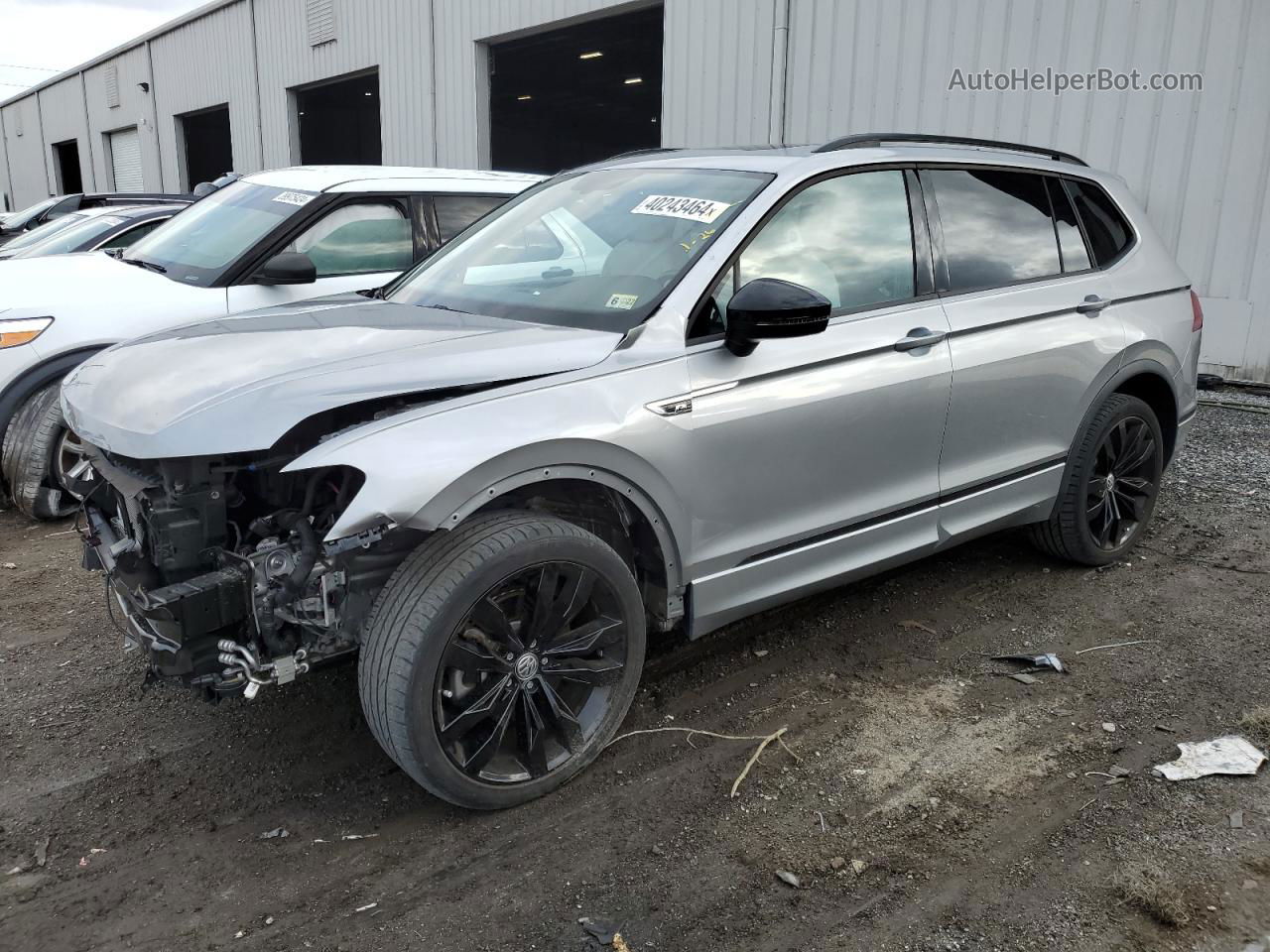 2021 Volkswagen Tiguan Se Silver vin: 3VV2B7AXXMM096568