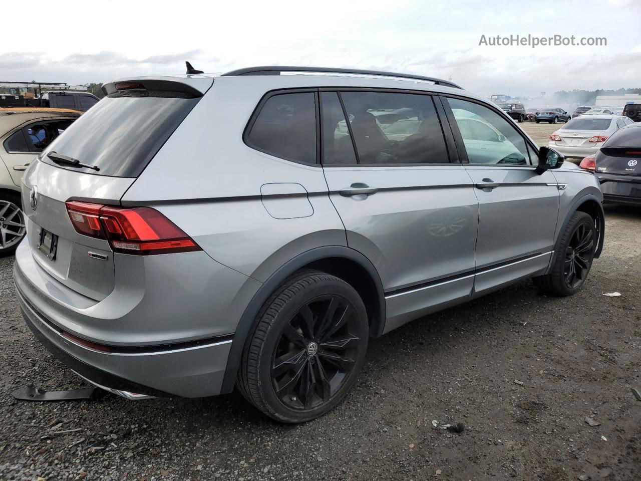 2021 Volkswagen Tiguan Se Silver vin: 3VV2B7AXXMM096568