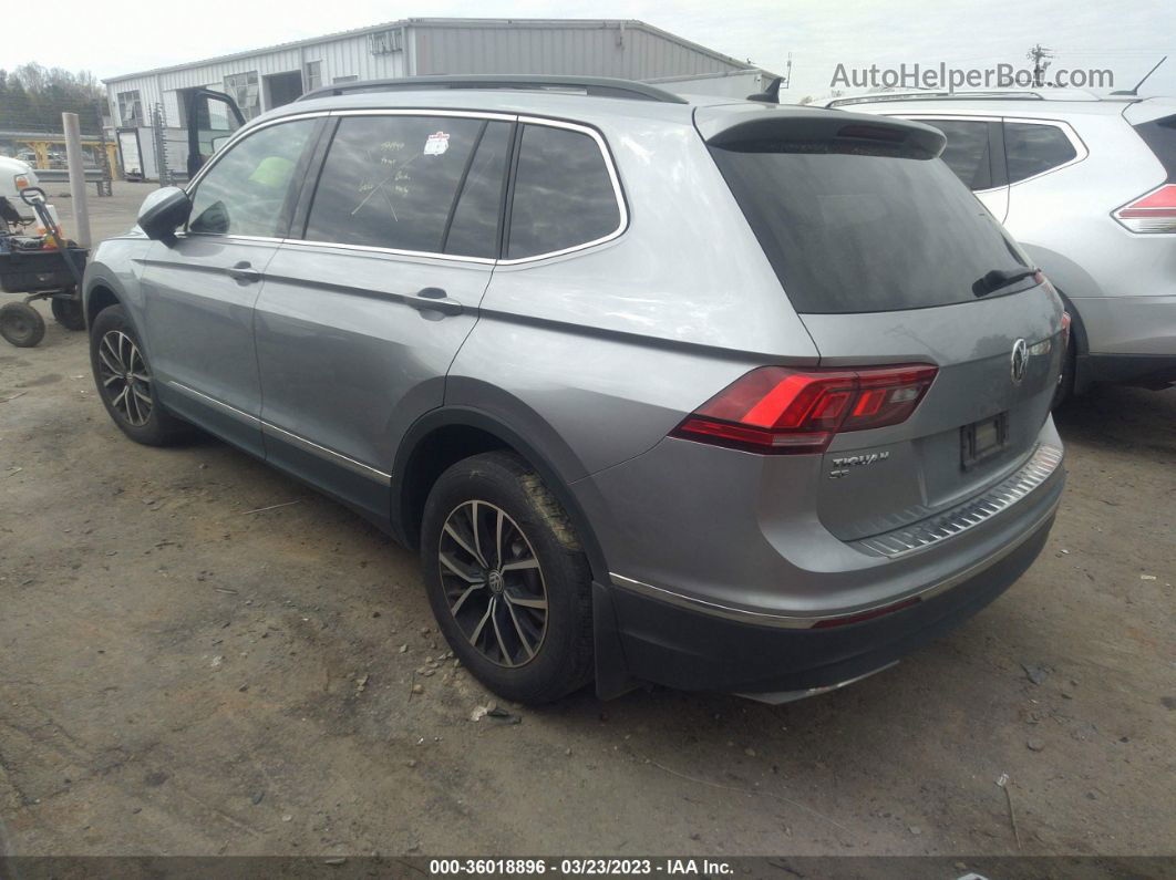 2021 Volkswagen Tiguan Se/se R-line Black/sel Серый vin: 3VV2B7AXXMM107696