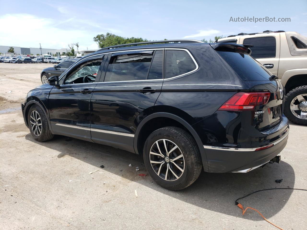 2021 Volkswagen Tiguan Se Black vin: 3VV2B7AXXMM128385