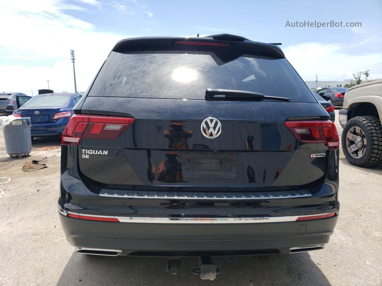 2021 Volkswagen Tiguan Se Black vin: 3VV2B7AXXMM128385