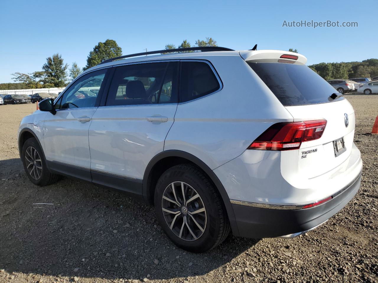 2021 Volkswagen Tiguan Se Белый vin: 3VV2B7AXXMM132808