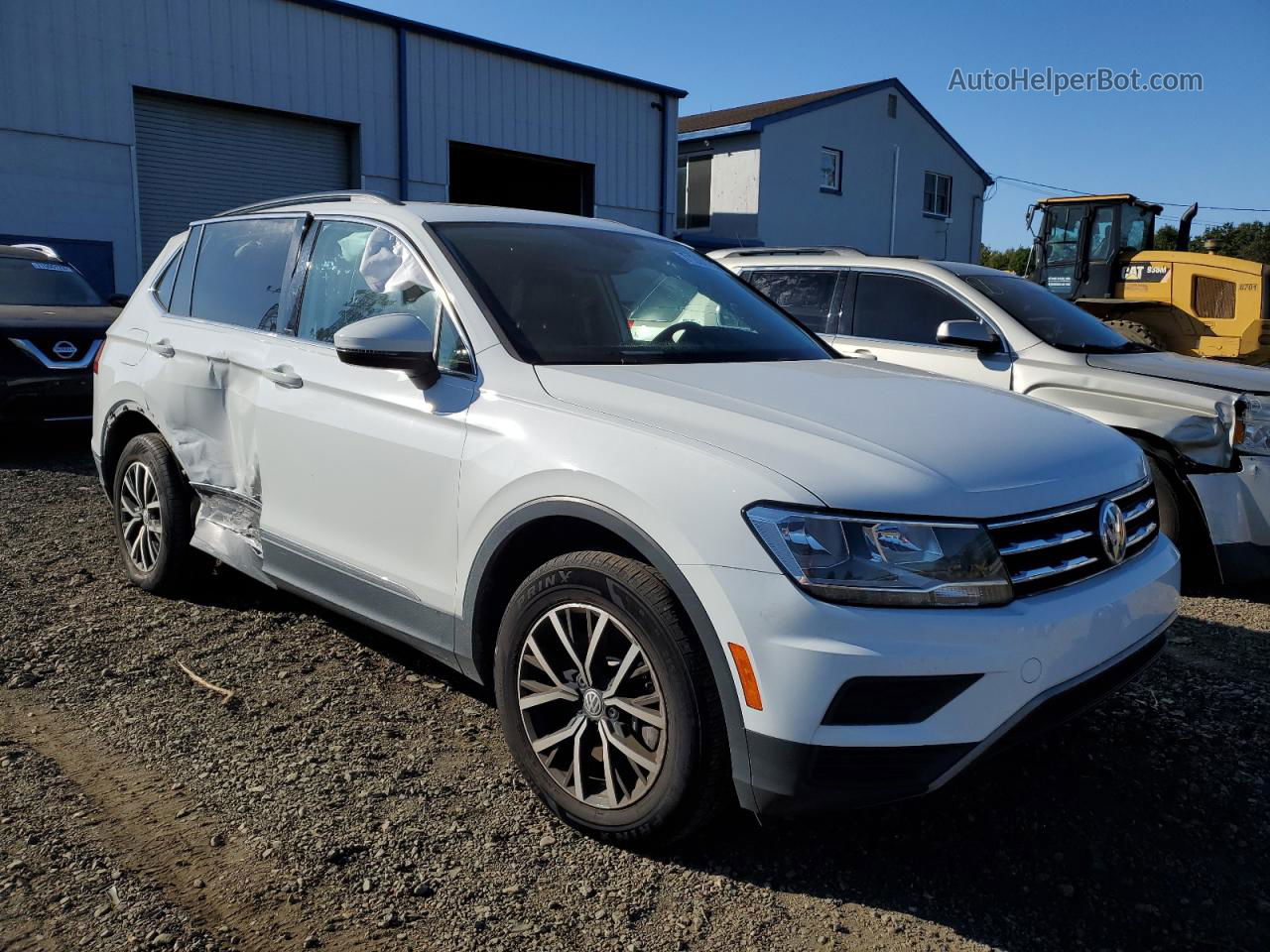 2021 Volkswagen Tiguan Se Белый vin: 3VV2B7AXXMM132808