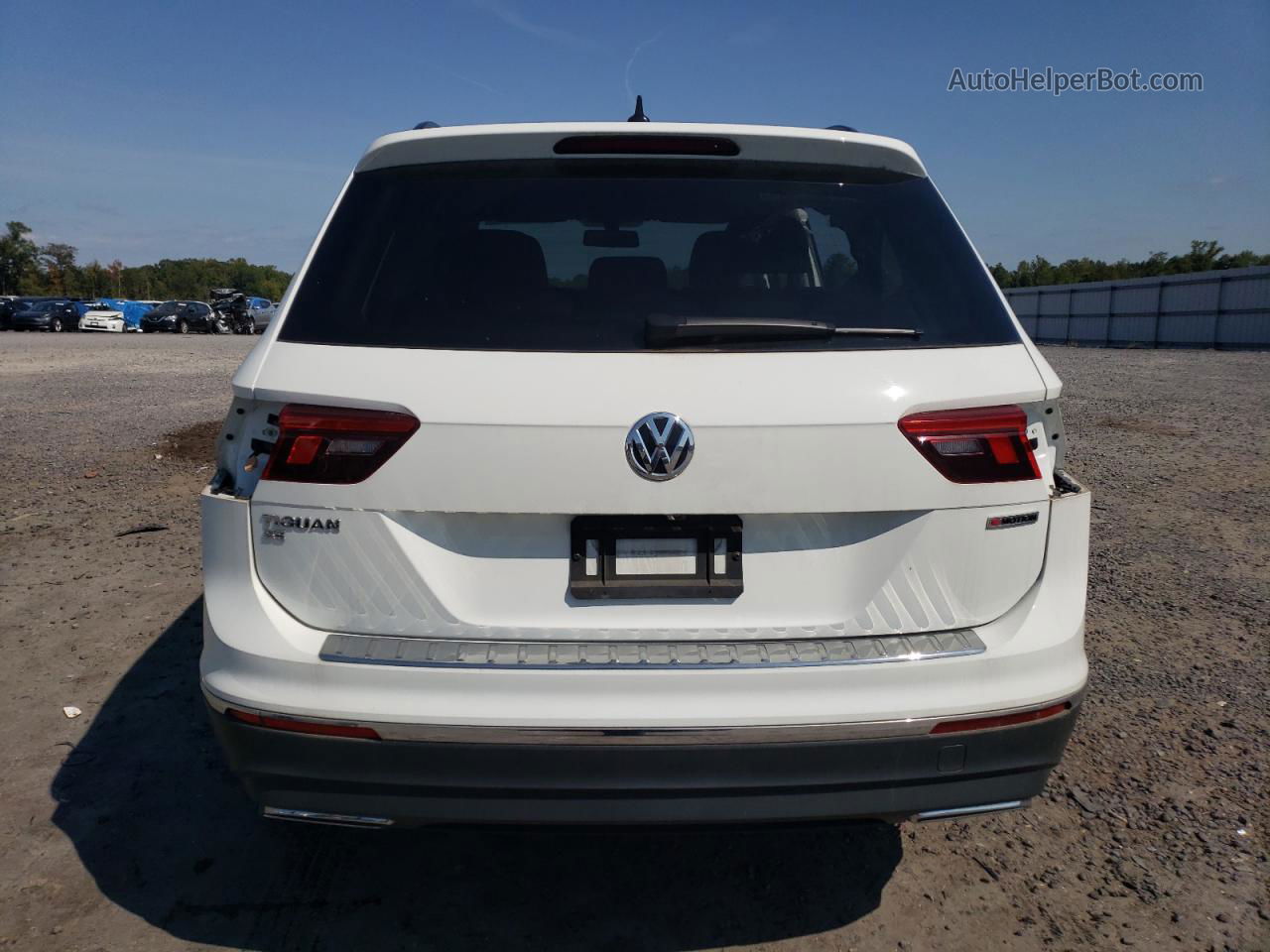 2021 Volkswagen Tiguan Se Белый vin: 3VV2B7AXXMM147020