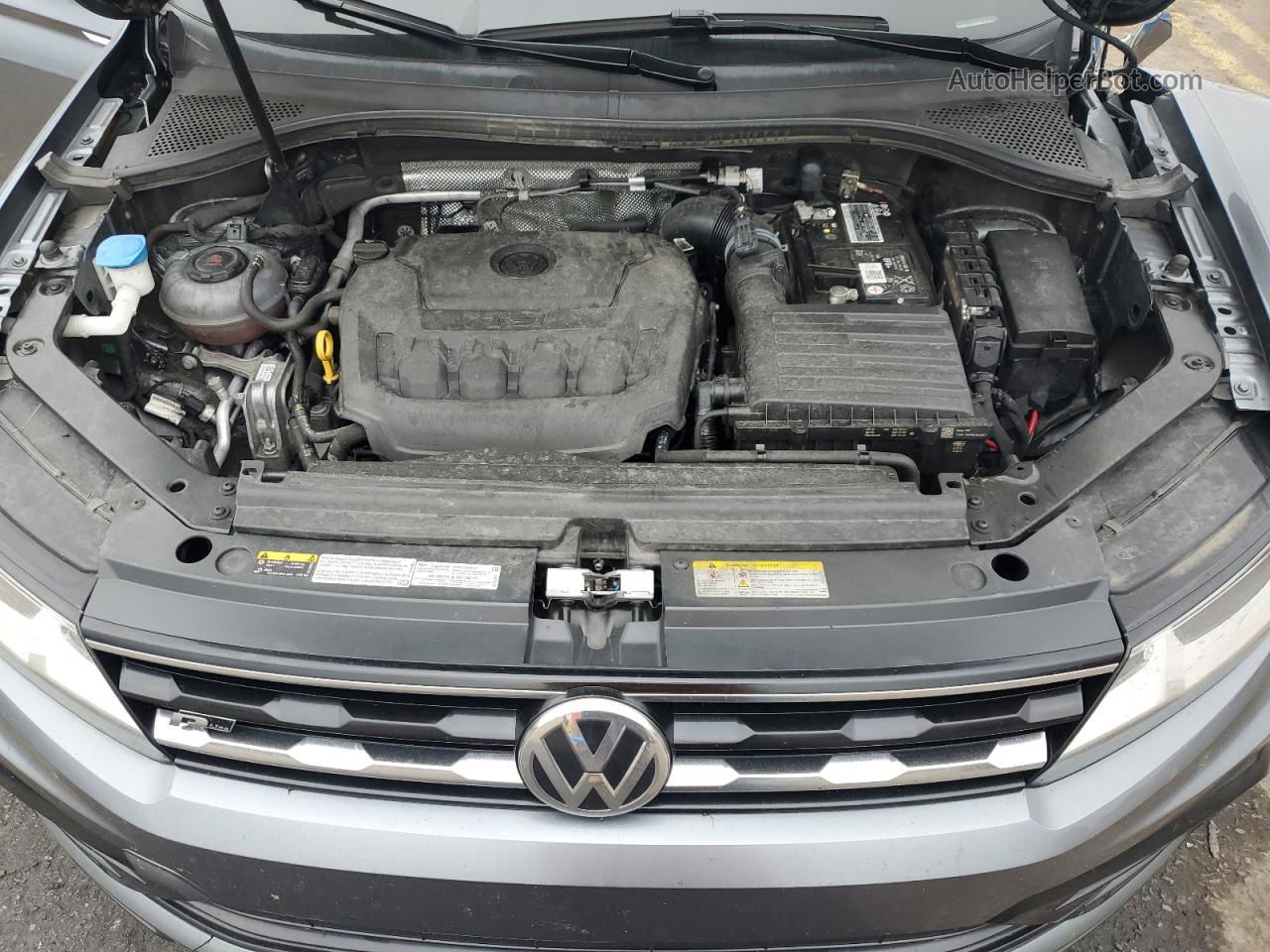 2021 Volkswagen Tiguan Se Gray vin: 3VV2B7AXXMM151004