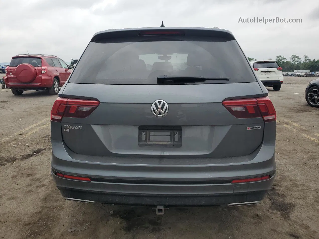 2021 Volkswagen Tiguan Se Серый vin: 3VV2B7AXXMM151004