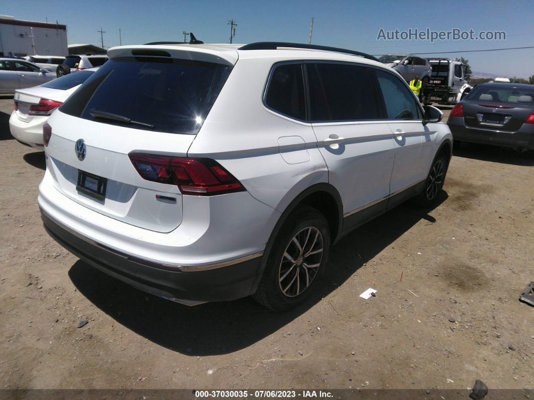 2021 Volkswagen Tiguan Se/se R-line Black/sel White vin: 3VV2B7AXXMM154629