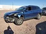 2018 Volkswagen Tiguan Se Blue vin: 3VV3B7AX0JM008496