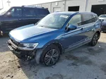 2018 Volkswagen Tiguan Se Blue vin: 3VV3B7AX0JM016095