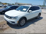 2018 Volkswagen Tiguan 2.0t Se/2.0t Sel White vin: 3VV3B7AX0JM039294