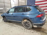 2018 Volkswagen Tiguan Se Blue vin: 3VV3B7AX0JM065202