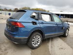 2018 Volkswagen Tiguan Se Blue vin: 3VV3B7AX0JM125303