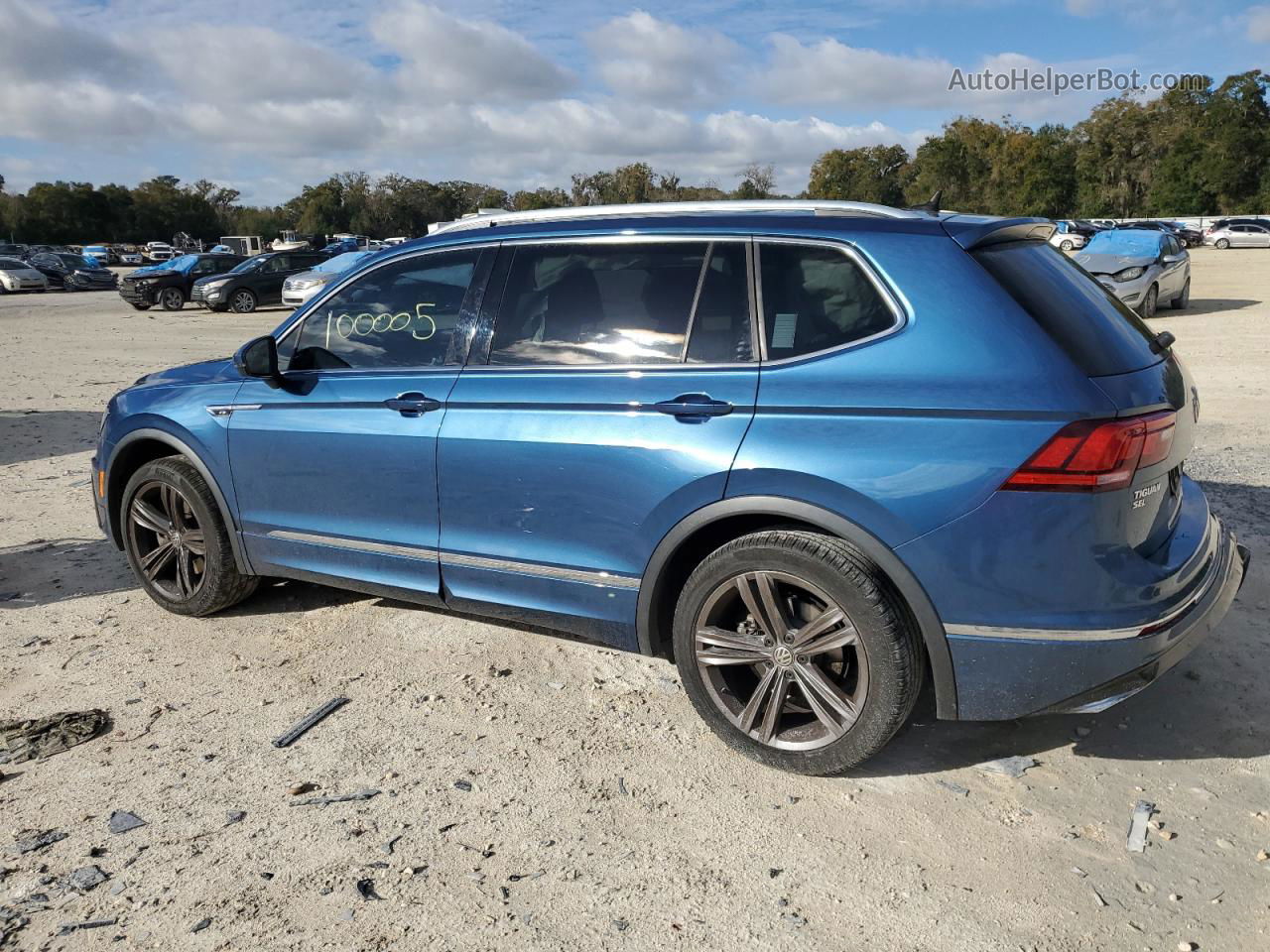 2019 Volkswagen Tiguan Se Blue vin: 3VV3B7AX0KM012520