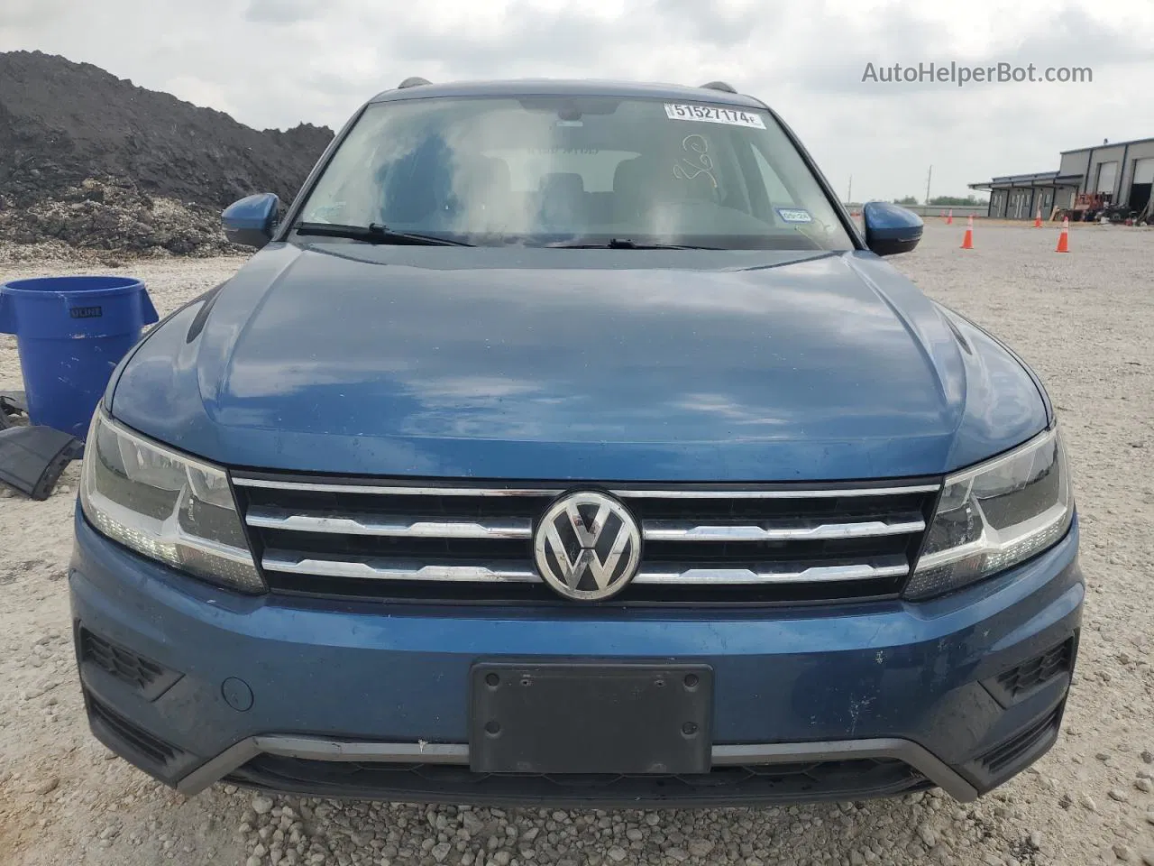 2019 Volkswagen Tiguan Se Blue vin: 3VV3B7AX0KM030550