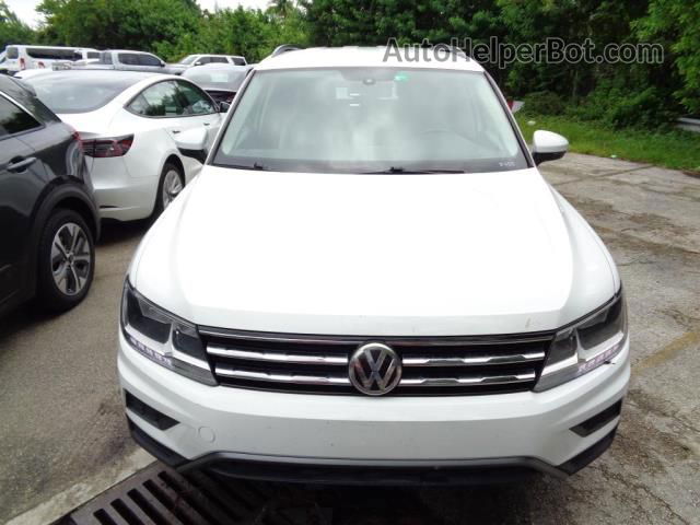 2019 Volkswagen Tiguan Se/sel/sel R-line Белый vin: 3VV3B7AX0KM061099