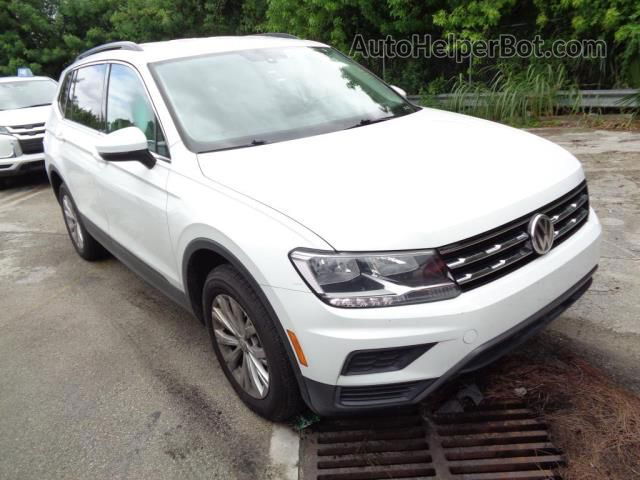 2019 Volkswagen Tiguan Se/sel/sel R-line Белый vin: 3VV3B7AX0KM061099