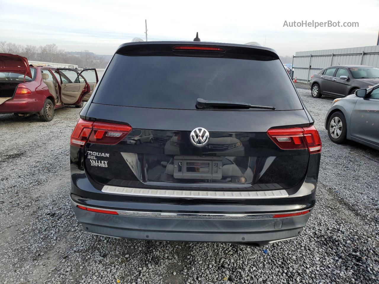 2019 Volkswagen Tiguan Se Black vin: 3VV3B7AX0KM074046