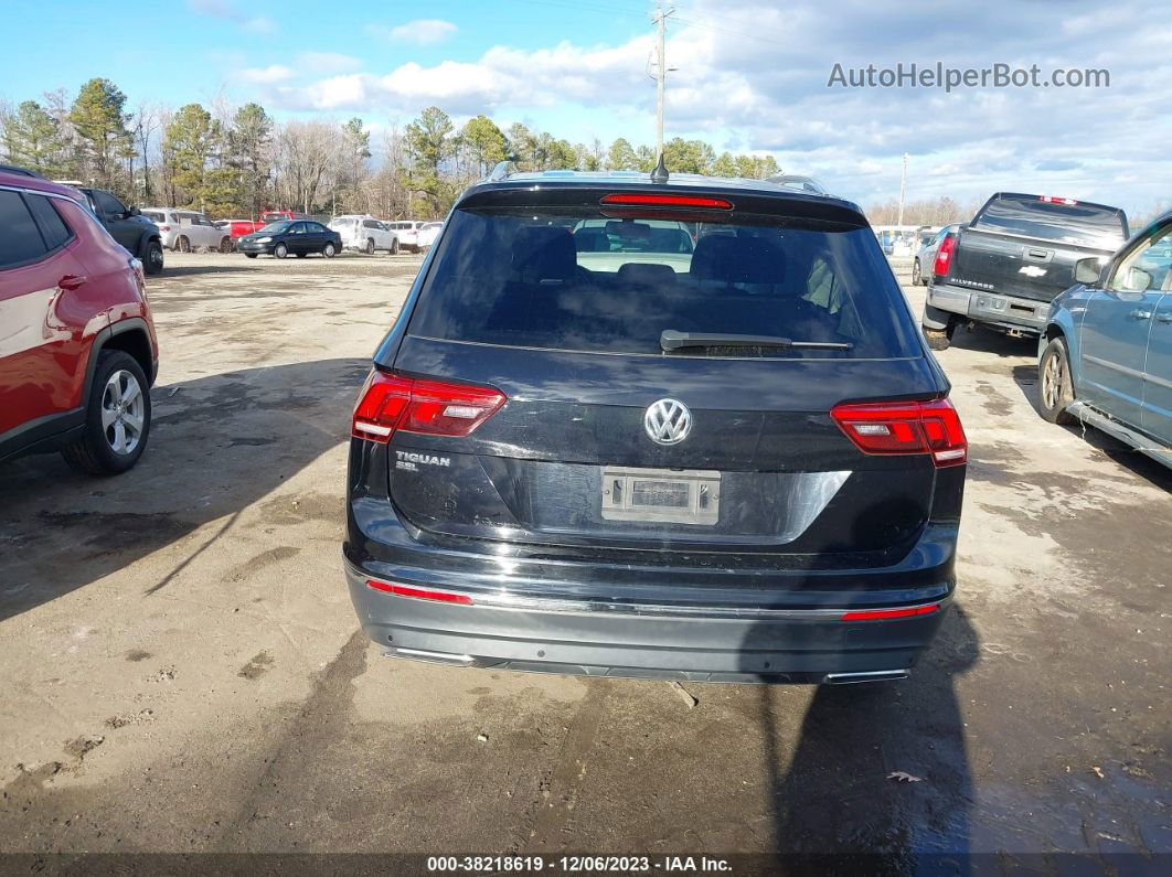 2019 Volkswagen Tiguan Se/sel/sel R-line/sel R-line Black Черный vin: 3VV3B7AX0KM133774