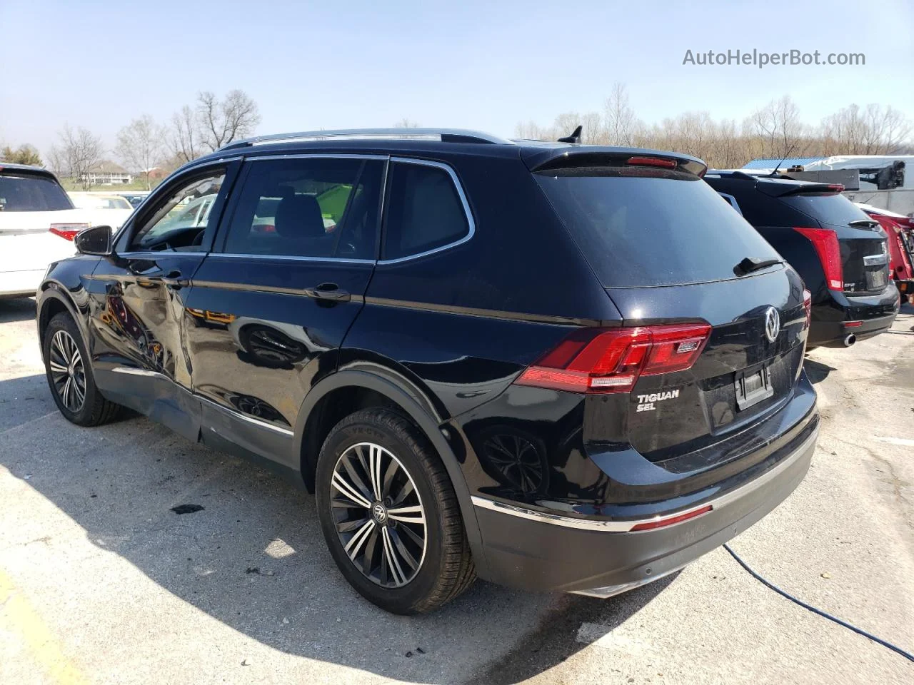 2019 Volkswagen Tiguan Se Black vin: 3VV3B7AX0KM164488